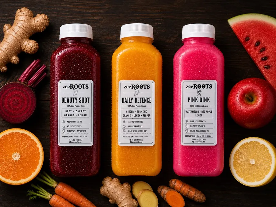 Mix A cold-pressed juice variety pack