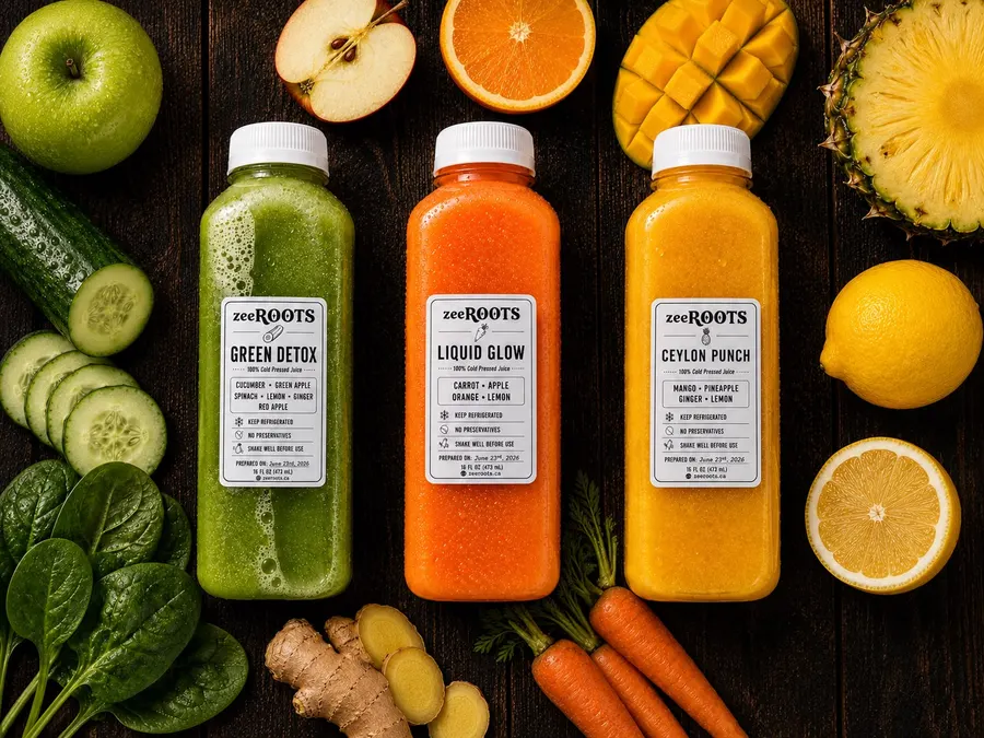 Mix B cold-pressed juice variety pack